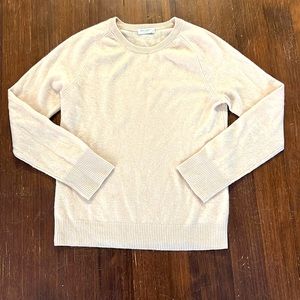 Equipment Peach Cashmere Pullover Sweater Size Medium